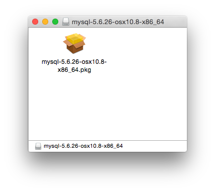 mysql install for mac osx 10.9.5